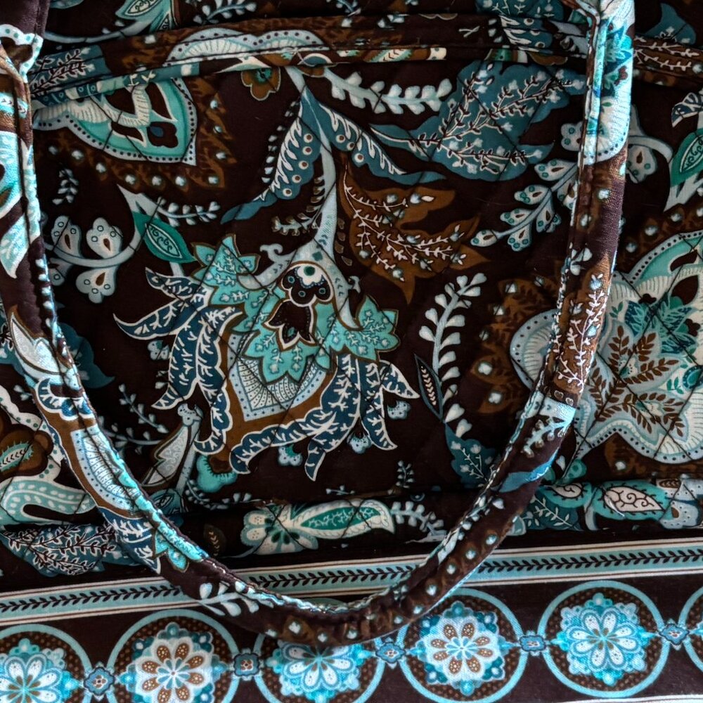 Retired Vera Bradley Laptop Bag Paisley - Picture 3 of 14